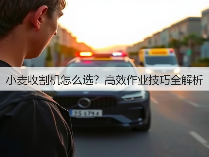 小麦收割机怎么选？高效作业技巧全解析
