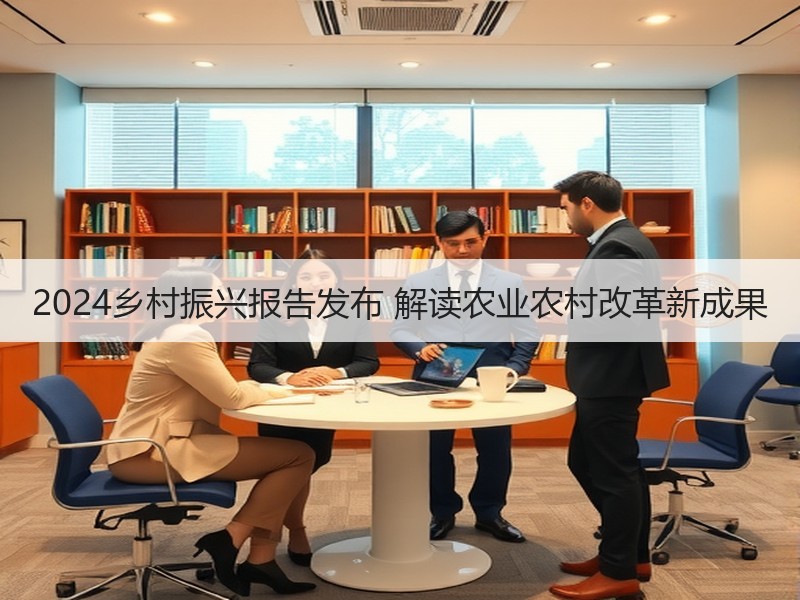 2024乡村振兴报告发布 解读农业农村改革新成果