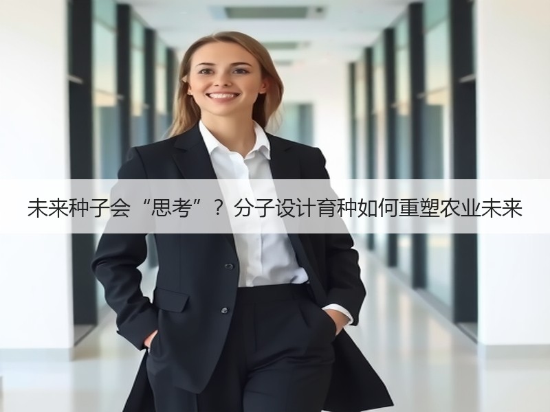 未来种子会“思考”？分子设计育种如何重塑农业未来