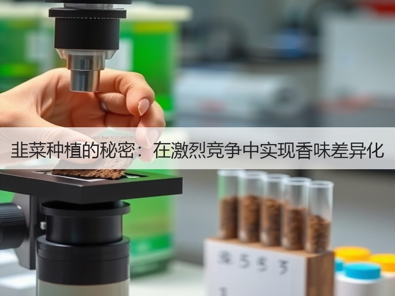 韭菜种植的秘密：在激烈竞争中实现香味差异化