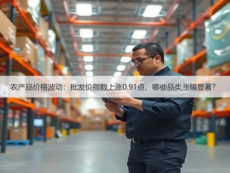 农产品价格波动：批发价指数上涨0.91点，哪些品类涨幅显著？