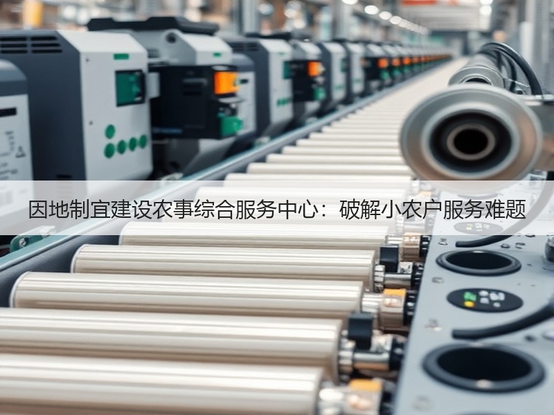 因地制宜建设农事综合服务中心：破解小农户服务难题