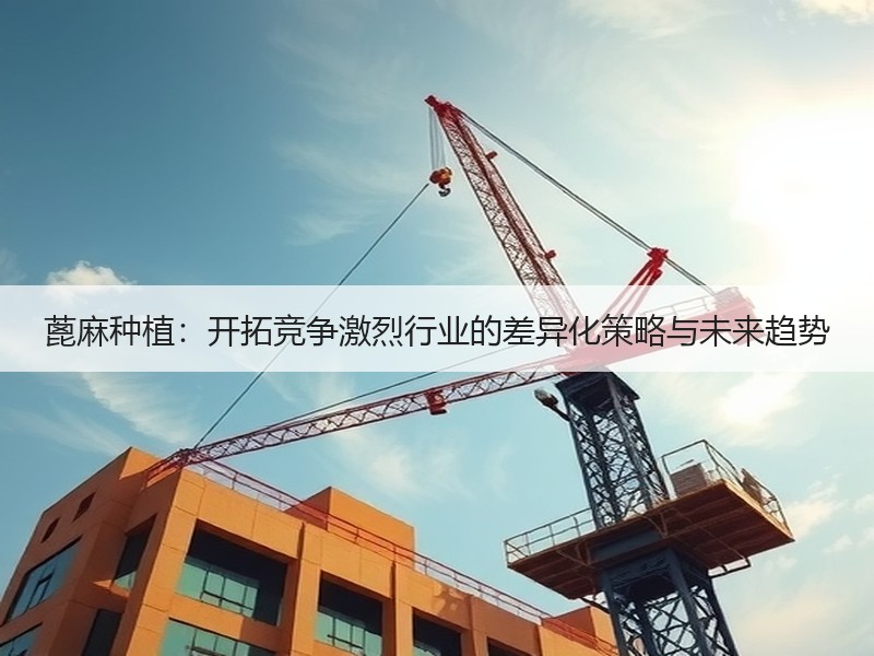 蓖麻种植：开拓竞争激烈行业的差异化策略与未来趋势
