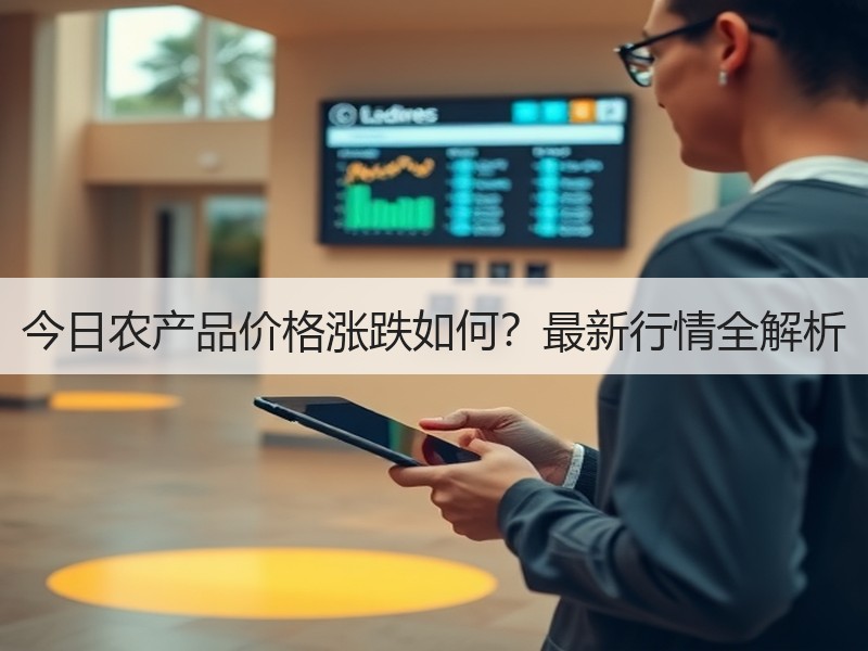 今日农产品价格涨跌如何？最新行情全解析