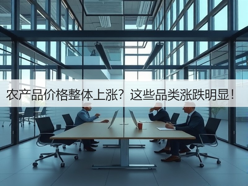 农产品价格整体上涨？这些品类涨跌明显！