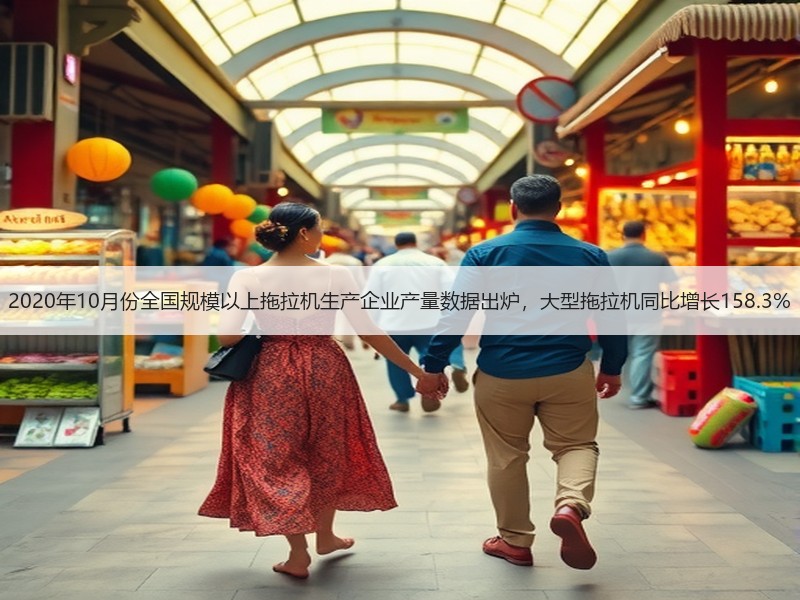 2020年10月份全国规模以上拖拉机生产企业产量数据出炉，大型拖拉机同比增长158.3%