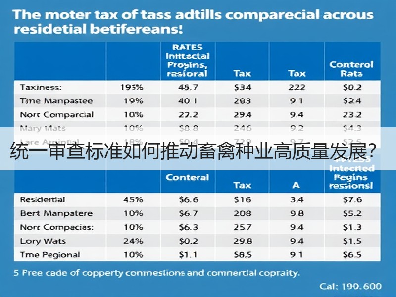 统一审查标准如何推动畜禽种业高质量发展？