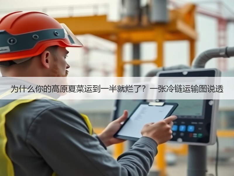 为什么你的高原夏菜运到一半就烂了？一张冷链运输图说透