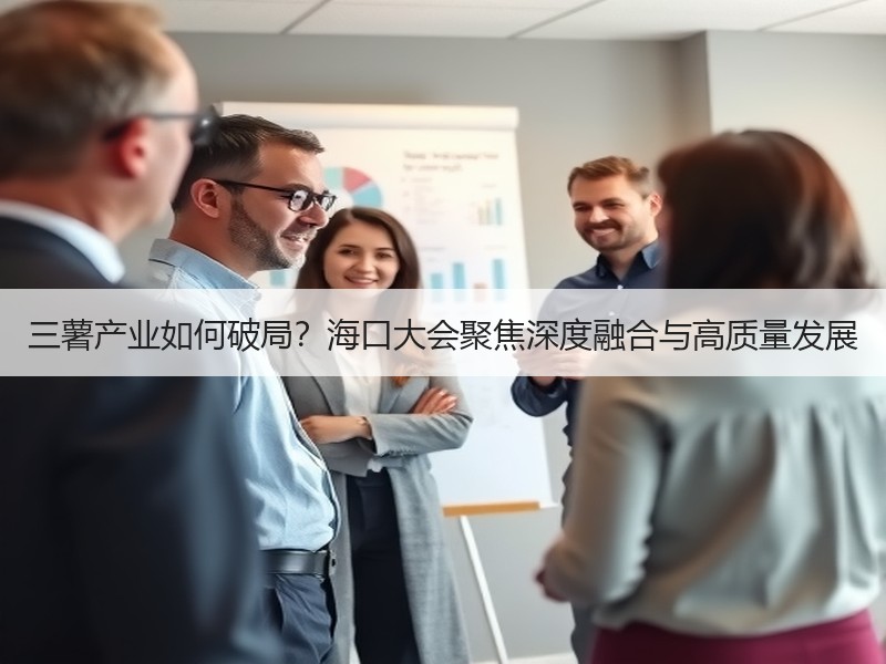 三薯产业如何破局？海口大会聚焦深度融合与高质量发展