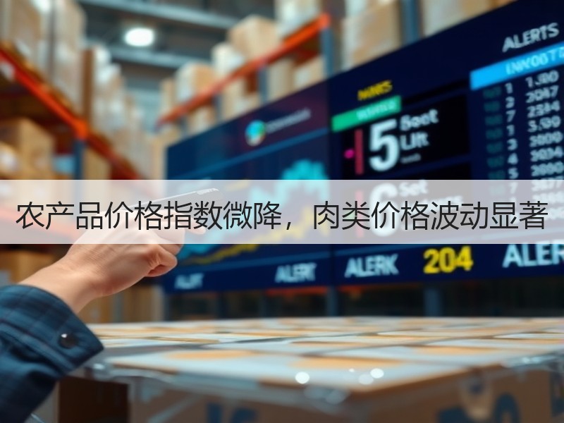 农产品价格指数微降，肉类价格波动显著